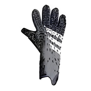 BLACK RACING GEAR ถุงมือผู้รักษาประตูฟุตบอล ลาเท็กซ์ ระบายอากาศได้ดี แบบสวมใส่ได้ทั้งชายและหญิง ทนทานสำหรับการฝึกซ้อมและการแข่งขัน - Product Image 3