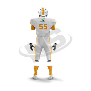 Uniforme de fútbol americano de práctica personalizado precio al por mayor entrenamiento de equipo poliéster hecho de secado rápido cómodo ropa deportiva para adultos - Product Image 2