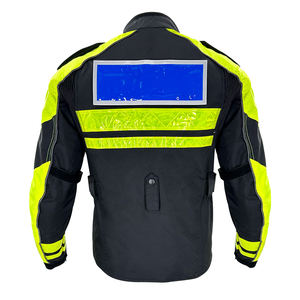Veste textile haute visibilité pour moto avec protections - Product Image 3
