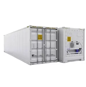 Transportation 40ft high cube used reefer shipping container for sale
