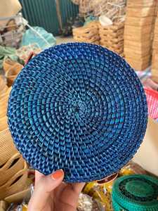 Meilleures ventes de produits artisanaux de Vigifarm sac à main à bandoulière en rotin naturel sacs à main colorés - Product Image 3