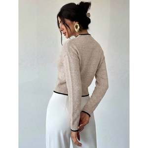 Chaleco de Punto Premium para Mujer, Conjunto de Dos Piezas Transpirable de Manga Larga para Otoño e Invierno - Product Image 2