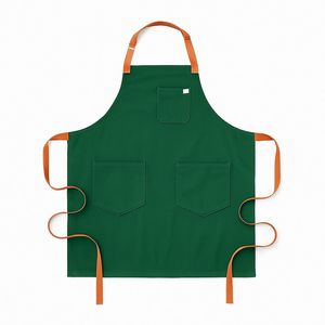 Delantal de Cocina de Cuero Reutilizable y Lavable con Cierre de Broche y Mangas Cortas para Uso en Restaurantes y Bares (Unisex) - Product Image 5