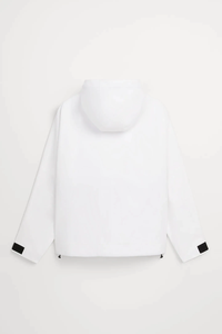 Veste coupe-vent imperméable à capuche en toile de polyester/nylon personnalisée, écologique, à séchage rapide, pour la randonnée en plein air, pour hommes - Product Image 6