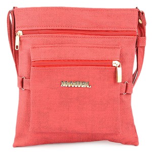 กระเป๋าสะพายไหล่ผู้หญิง (7548) - สีชมพู - Product Image 2