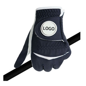 Gants de golf légers en cuir véritable pour hommes, avec sangle de poignet réglable, protection professionnelle pour les mains, utilisation quotidienne en extérieur - Product Image 5