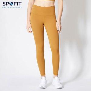 Conjunto Deportivo de Yoga para Mujer 2026, Colores Sólidos Populares, 2 Piezas, Cintura Elástica y Logotipo Frontal, Leggings y Sujetador de Secado Rápido - Product Image 3