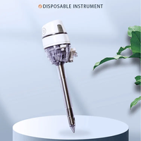 Nouvel arrivage : Kit de trocart de laparoscopie jetable en plastique de haute qualité, personnalisable pour usage clinique hospitalier, avec porte-aiguille