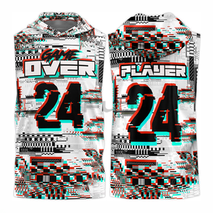 Camiseta de Fútbol Sublimada Estilo Americano 7v7, Conjunto de Uniforme de Fútbol Americano 7 contra 7, Camiseta de Fútbol Americano Personalizada al por Mayor - Product Image 3