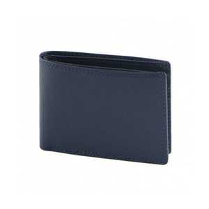 Luxe Vintage hommes portefeuille à deux volets WML-0158 pleine fleur en cuir marron véritable RFID protégé mince antivol caractéristique courte longueur - Product Image 2