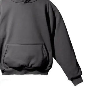 เสื้อฮู้ดสวมหัวผ้าฝ้าย300 GSM สำหรับผู้ชายดีไซน์ไหล่แบบกำหนดเองสำหรับฤดูหนาว - Product Image 2