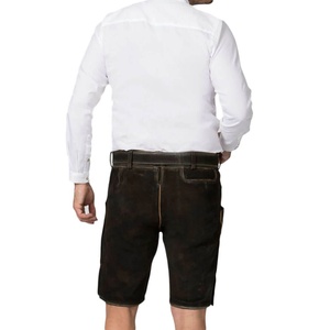 Pantalones Cortos de Cuero Bávaros para Hombre, Diseño 2026, Traje Festivo, Pantalones Cortos de Cuero Alemanes de Alta Calidad - Product Image 6