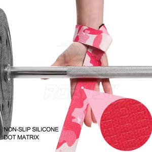 Correas de Levantamiento de Neopreno de Alta Calidad, Ajustables, Ligeras y Ecológicas para Entrenamiento de Gimnasio y Culturismo Masculino - Product Image 3