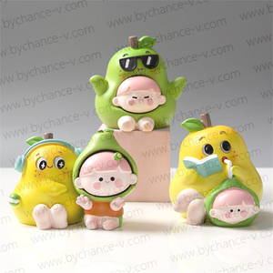 ของเล่นกล่องปริศนาสำหรับร้านอาหารตุ๊กตาลูกแพร์น่ารักกล่องปริศนาของเล่นสำหรับร้านอาหาร - Product Image 3