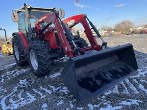 Reliable Massey Ferguson 4710 Diesel 110HP for Engine Farm Tractor Utility 4WD Agricultural Equipment Front Loader - Product Image 1