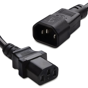 Câble d'extension triphasé avec extrémité femelle IEC, type mâle vers femelle CPU - Product Image 2