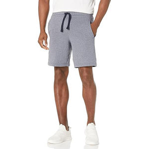 Shorts en polaire pour homme 100% coton Tissu en laine écologique uni Taille élastique Confort Décontracté Entraînement Durable Ajusté - Product Image 1