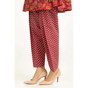 Conjunto Coordinado Bohemio Chic de Algodón y Viscosa IPST-55320 Primavera/Verano, Blusa de Manga Tres Cuartos con Tela de Chifón Estampada - Product Image 6