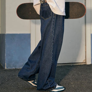 Pantalones Vaqueros de Mezclilla para Hombre, Talla Grande, Personalizados, Holgados, con Bolsillos, Diseño Tridimensional - Product Image 3