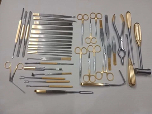 Instruments de rhinoplastie manuelle en titane en acier inoxydable QNQ Hit pour les pinces de chirurgie du nez incluses outils en métal de chirurgie plastique - Product Image 4