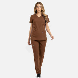 Ensemble de blouses médicales pour femmes de qualité supérieure, uniforme professionnel pour infirmières, logo personnalisé, vente en gros - Product Image 6