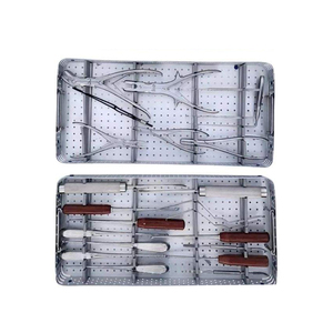 Juego de instrumentos ortopédicos manuales de acero inoxidable de grado quirúrgico para cirugía de columna lumbar marca CE Paquete de blíster autoclavable MOL - Product Image 3