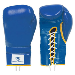 2024 New Arrival Durable PU Leather Fighting <b>Gloves</b> <b>Lace</b>-up Closure Training Equipment for Martial Arts and Boxing - Product Image 1