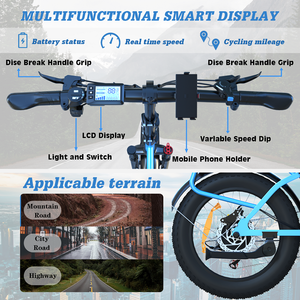 European Spot Vélo Électrique Pliable 250w 36v 13ah 20 Pouces Gros Pneu E Vélos 23 Mph Batterie Lithium Vélo Électrique pour Adultes - Product Image 4