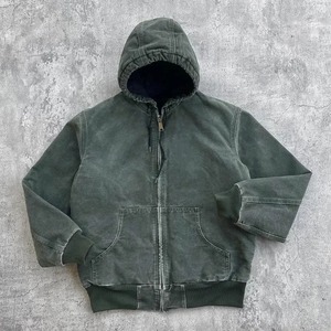 SENSEL SPORTS 100% Cotton Fleece <b>Black</b> Men's <b>Zipper</b>-Up <b>Hoodie</b> Winter Acid Wash Solid Washed Loose Fit Breathable Sweatshirt - Product Image 3