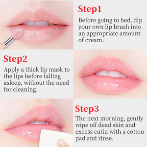 <span class=keywords><strong>Masque</strong></span> de nuit pour les lèvres avec beurre de karité <span class=keywords><strong>et</strong></span> vitamine E, traitement hydratant pour les lèvres sèches - Product Image 3