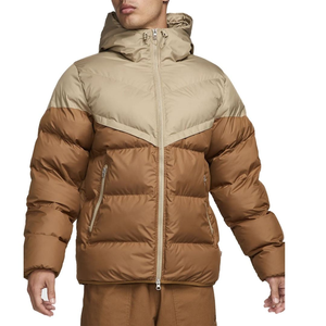 Doudoune personnalisée pour hommes en plein air avec rembourrage en nylon léger, manches réglables, style imperméable pour l'extérieur - Product Image 2
