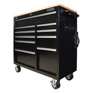 Armoire à outils industrielle roulante à 10 tiroirs de 104 cm prise en charge par OEM pour le stockage des mécaniciens d'entrepôt de garage - Product Image 4