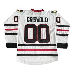 Jersey de Hockey sobre Hielo de Diseño Personalizado, Uniformes de Hockey de Equipo de Alta Calidad Premium, Conjunto Transpirable, Servicio OEM, Impresión por Transferencia de Calor - Product Image 5