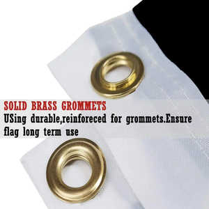 Paquete de 2 Banderas de Prisioneros de Guerra 3x5 para Exteriores - No se te olvidan las banderas de prisioneros de guerra MIA, pancarta negra duradera para exteriores - Product Image 4