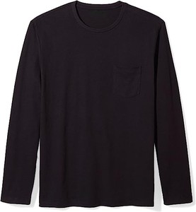 Décontracté et polyvalent, ce t-shirt à poche à manches longues de coupe régulière Impression personnalisée Logo personnalisé T-shirts de qualité du Bangladesh - Product Image 5