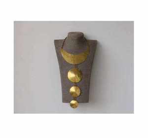 Collar de Latón, Joyería, Collar de Múltiples Materiales de Latón, Accesorios de Belleza para Mujer, Pieza de Diseño en Oferta - Product Image 2