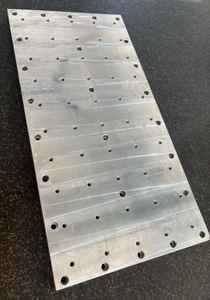 Placa de fundición a presión de aluminio Producto de metal de alta calidad - Product Image 2