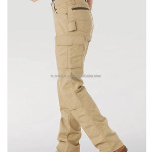 Pantalones Cargo Ajustados con Bolsillos Funcionales, Ropa Casual de Calle - Product Image 2