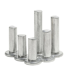 Remache Sólido de Acero Inoxidable con Cabeza Personalizable de 6mm x 10mm x 20mm para Forro de Freno con Grado Personalizable - Product Image 1