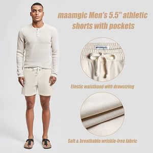 Pantalones Cortos Deportivos Personalizados para Hombre, Nuevo Estilo, 70% Poliéster, 30% Elastano, para Entrenamiento, Montañismo, Secado Rápido, para Gimnasio - Product Image 3