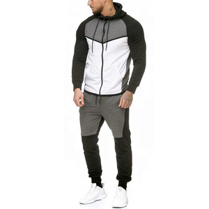 Ensemble de survêtement d'entraînement sportif respirant et écologique grande taille pour l'été, avec impression personnalisée, motif camouflage, manches raglan, en molleton 100 % coton - Product Image 2