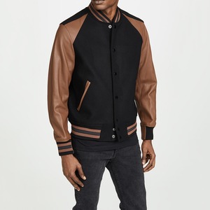2025 venta al por mayor de alta calidad hombres Varsity chaqueta Letterman béisbol Varsity chaqueta hombres colorido y cómodo chaqueta para hombres - Product Image 5