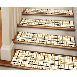 Geometric Kilim Design Printed Rug, Bohemian Ethic Pattern, Modern Gift Rug, Machine Washable, Anti-Slip,Goblen - Product Image 4