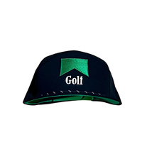 Sombrero de golf con logotipo bordado 2D personalizado para hombre, gorra de Vietnam 7 paneles de, fabricante de sombreros, gorra de béisbol impermeable, cuerda de agujero cortada con láser