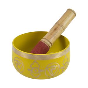 Cuenco Tibetano de Colores Claros para Chakra, Ideal para Fiestas en Casa, Bodas, Cuenco para Servir con Diseño Personalizado de Metal Sólido Disponible - Product Image 3