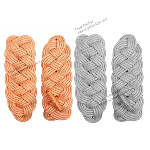 Épaulettes de cordon Épaulettes uniformes de haute qualité Épaulettes de rang Cordons - Product Image 4