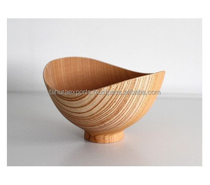 Fabricant de centre de table en bois pour bol de nourriture pour la décoration et les ornements de fête en formes et tailles personnalisées pour l'exportation - Product Image 5