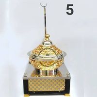 Matériel de restauration et hôtellerie : Réchauds de buffet en acier inoxydable argenté, écologiques, taille personnalisable, acceptant les commandes Tayyab