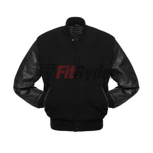 Sur mesure hiver Lettermen Varsity Jacket Vintage séchage rapide Chenille broderie impression cuir manches varsity vestes hommes - Product Image 5