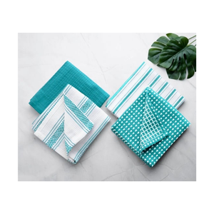 OEKO TEX algodón orgánico certificado Golf bordado toallas de cocina 50x70cm 220 GSM suave absorbente resistente a la decoloración paños de cocina - Product Image 2